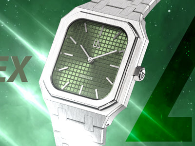 Horloges vierkant