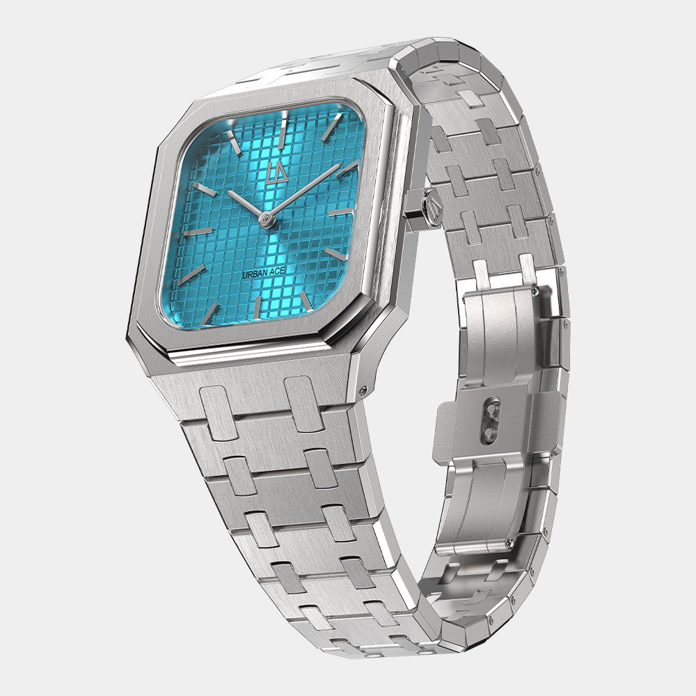 Herenhorloge turquoise