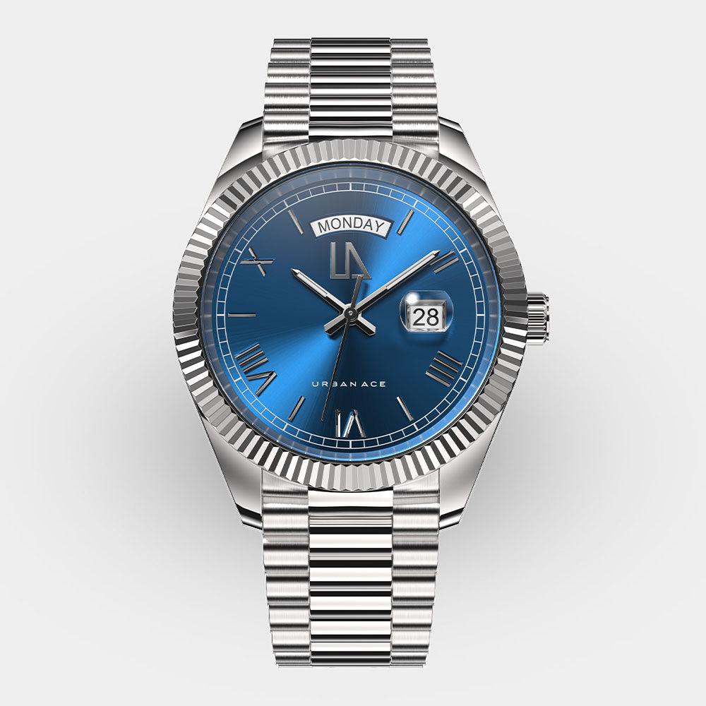 Aravis Horloge CW22701 Blauw/Zilverkleurig - Officiële Store Aravis Horloge CW22701 Blauw/Zilverkleurig - Officiële Store