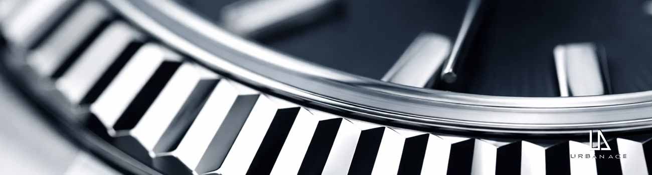 Horloge fluted bezel