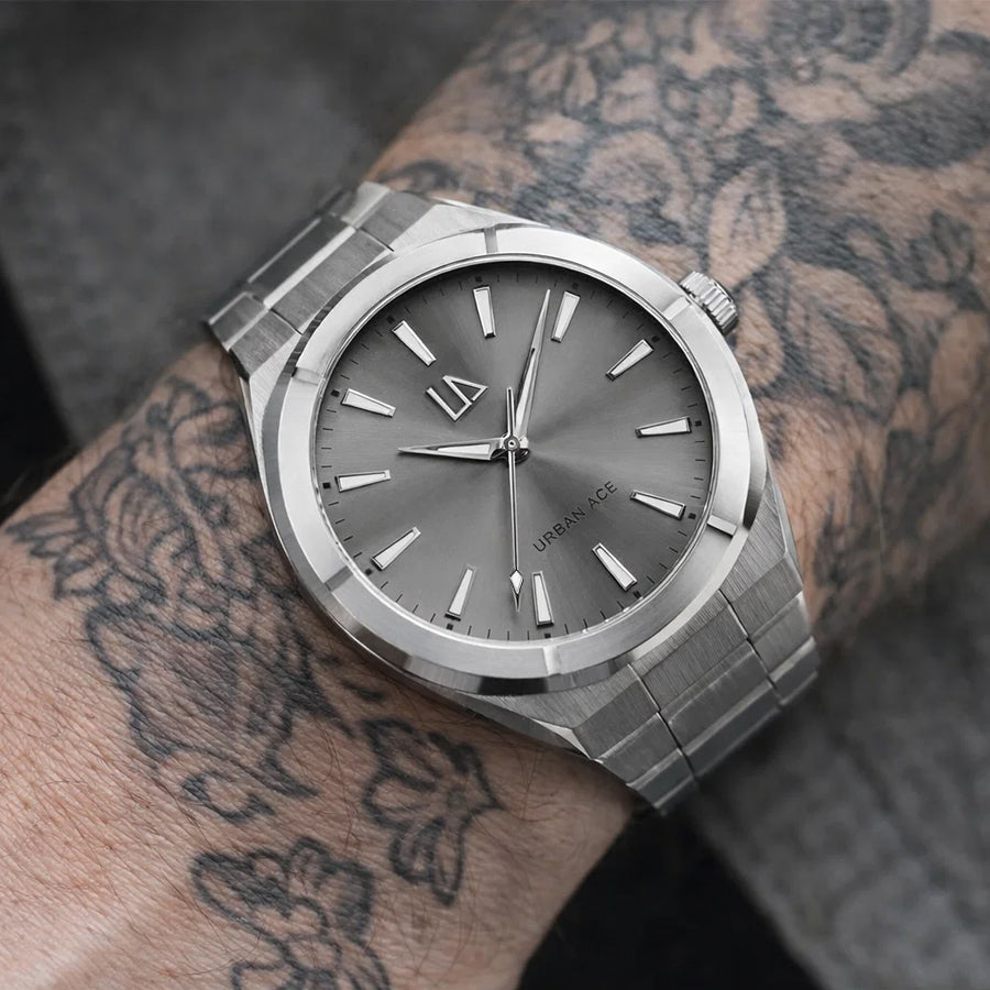 Maverick Grijs heren horloge