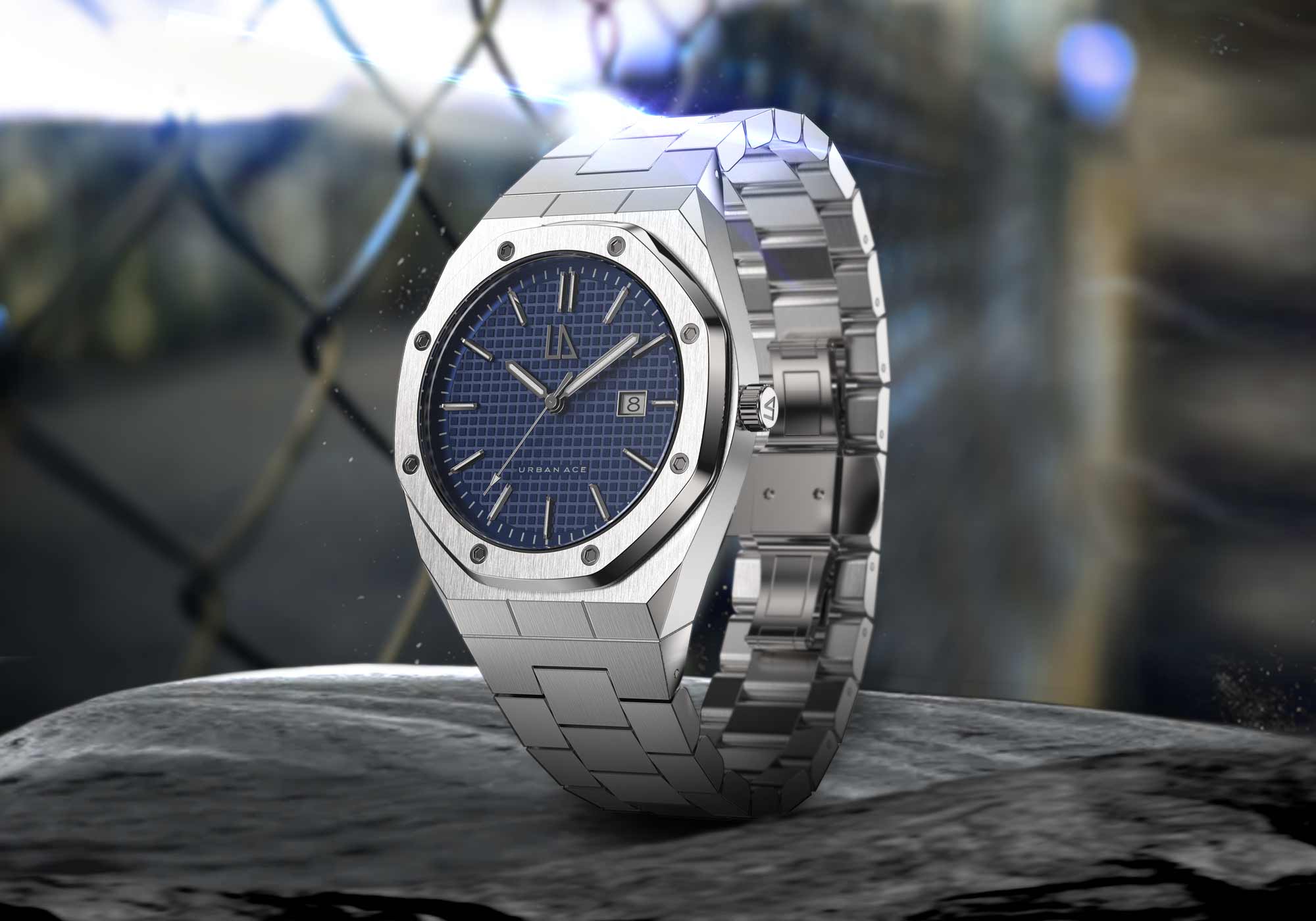 Nemesis Navy Blue horloge