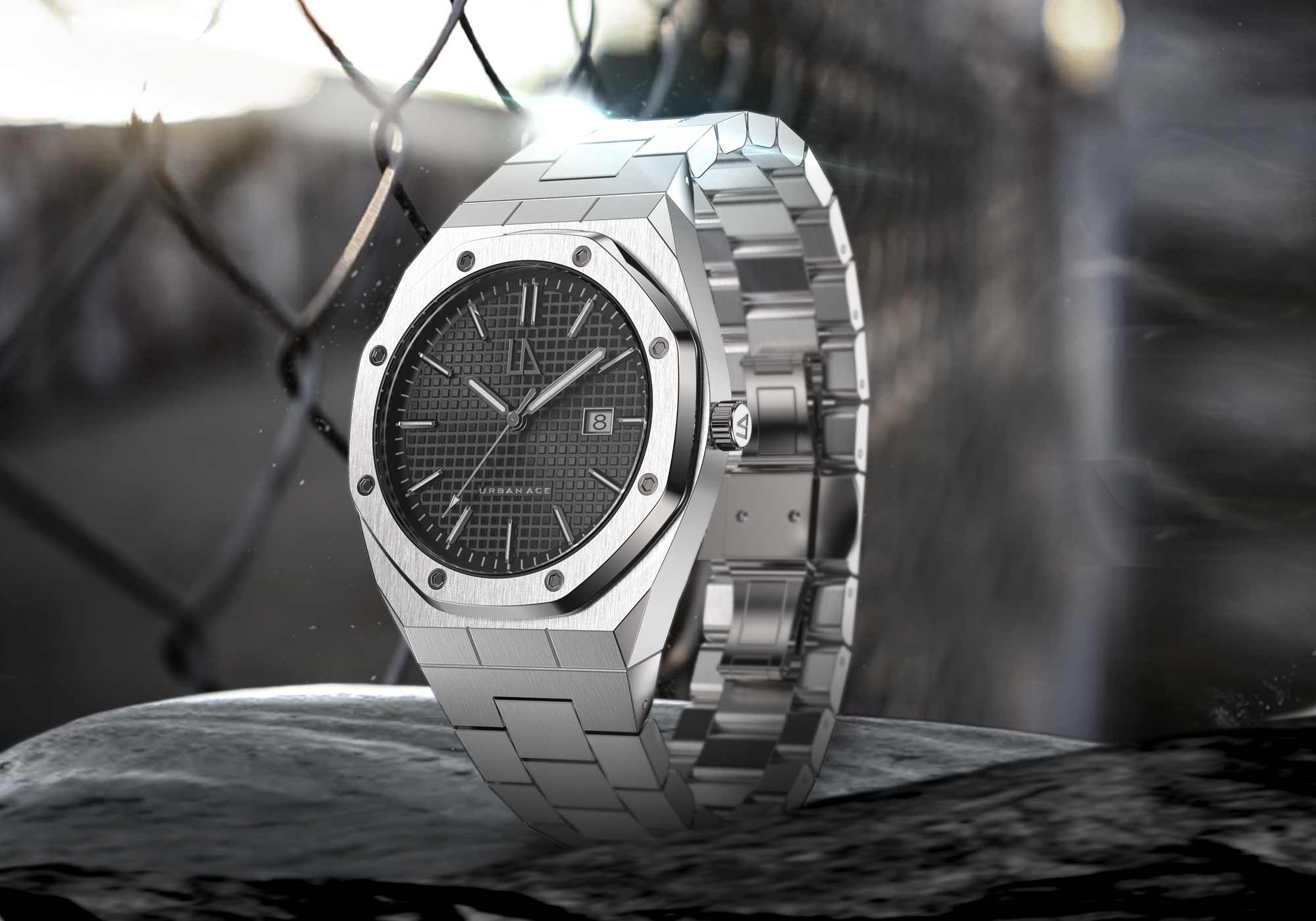 Nemesis silver horloge