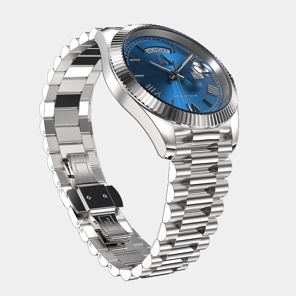 Zephyr Oceaan blue horloge