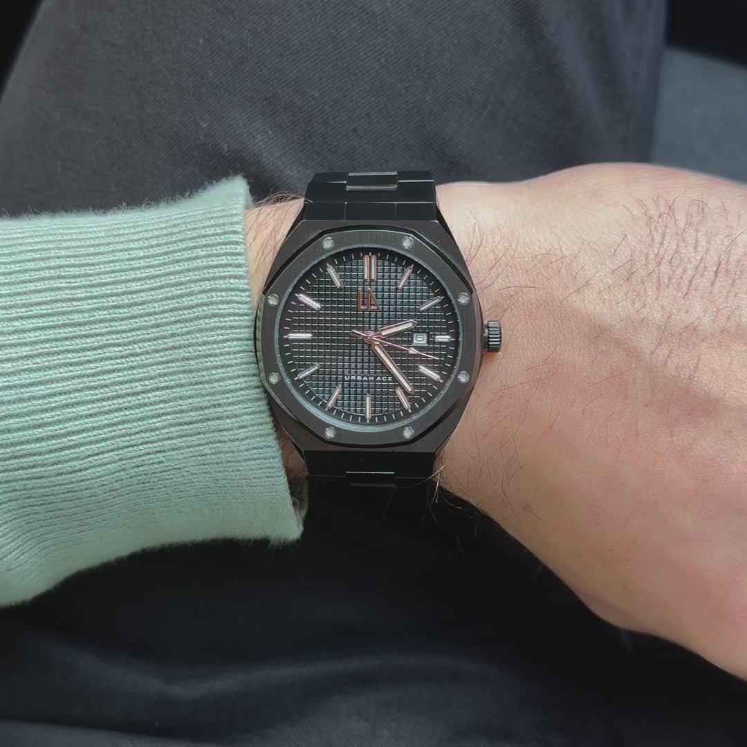 black-watch-black-dial-rose-gold