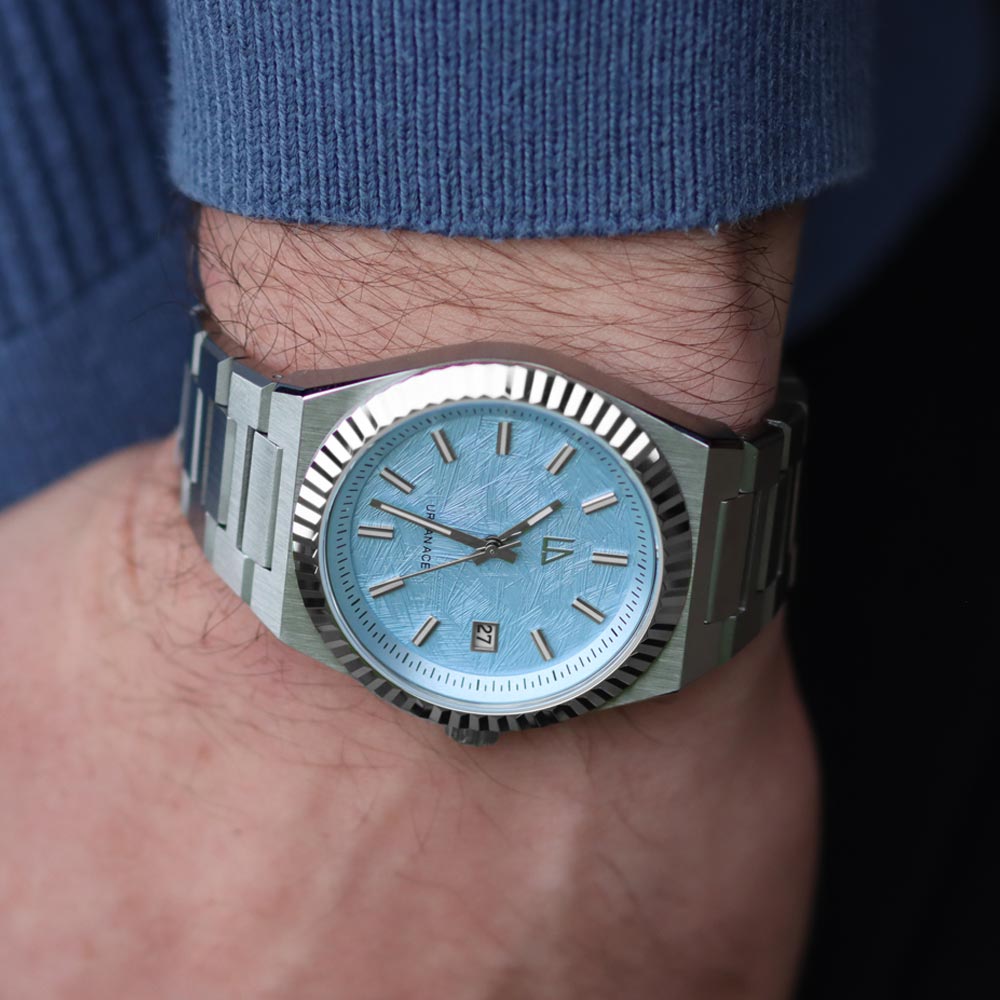 Ventp blauw heren horloge