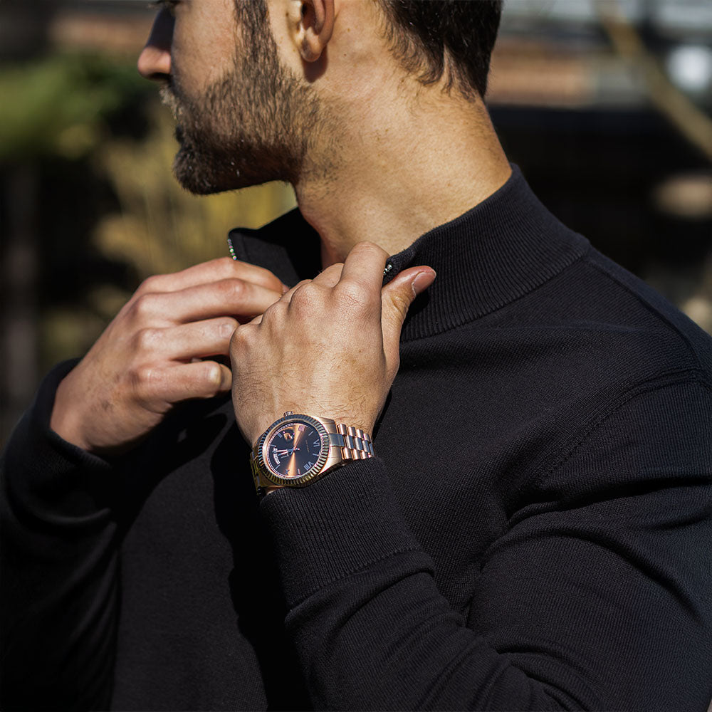 Horloge chocolate kleur Urban Ace