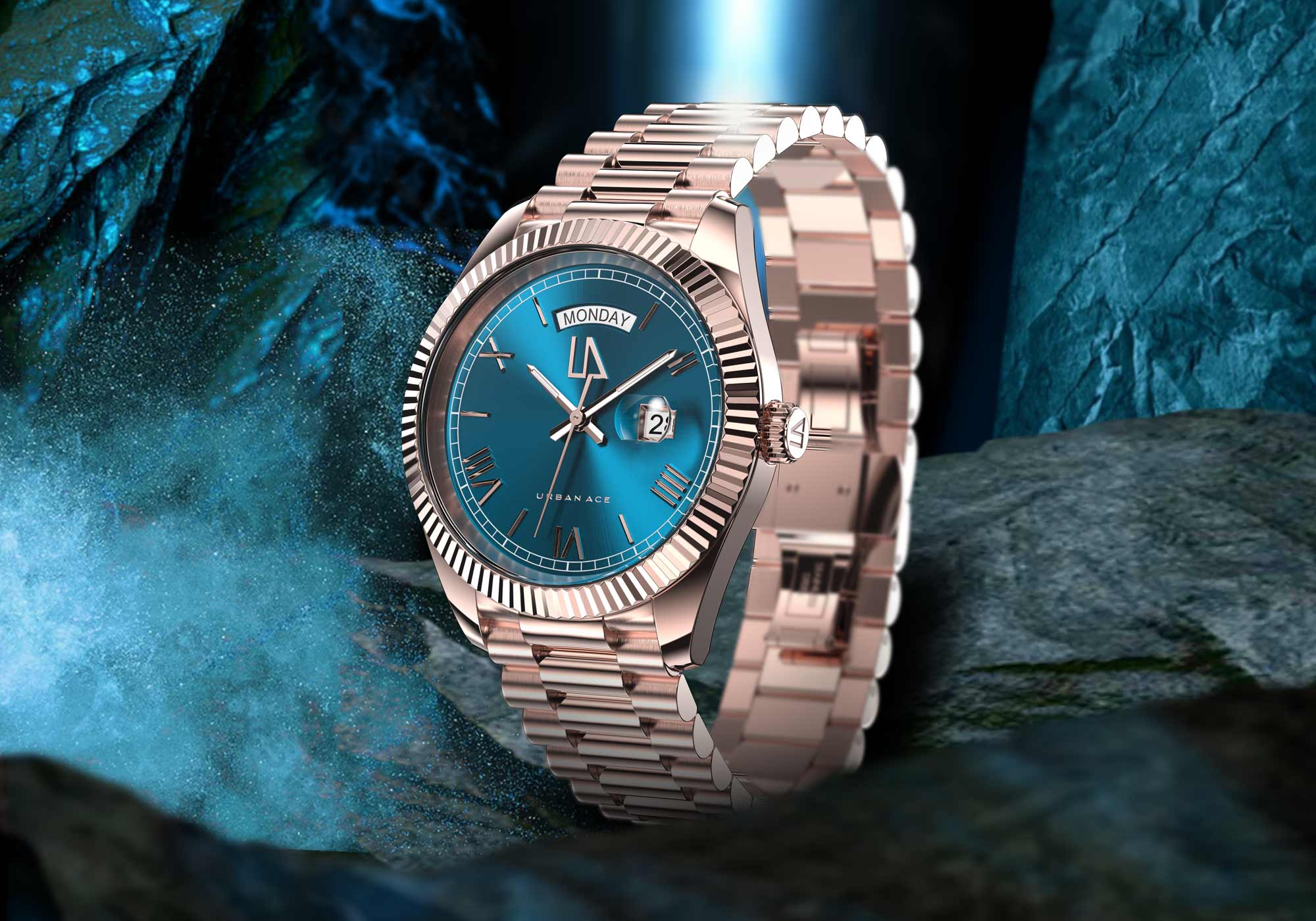 Zephyr Legacy Pacific Blue horloge