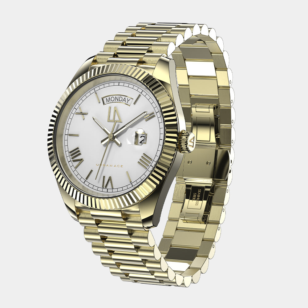 Gouden heren horloge