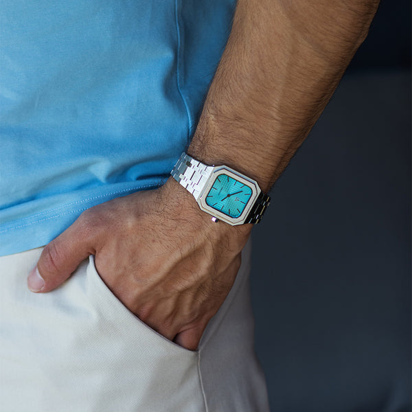 Apex - Turquoise horloge