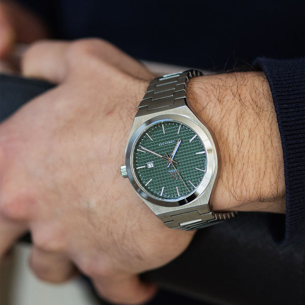 Azure - mineral glass watch